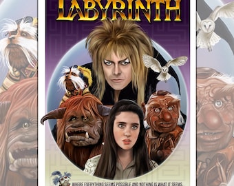 Labyrint, fine-art gicleeprint