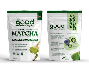 Polvo de té verde matcha japonés de grado ceremonial