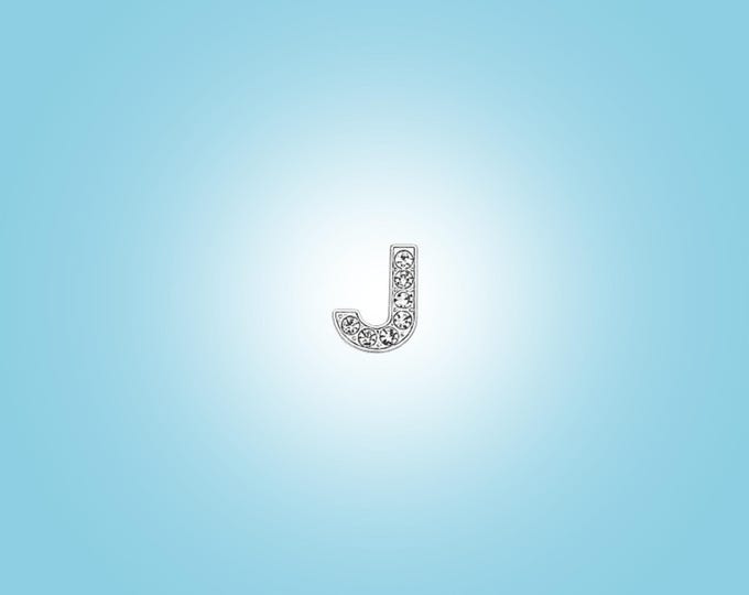 Collar Charm: J