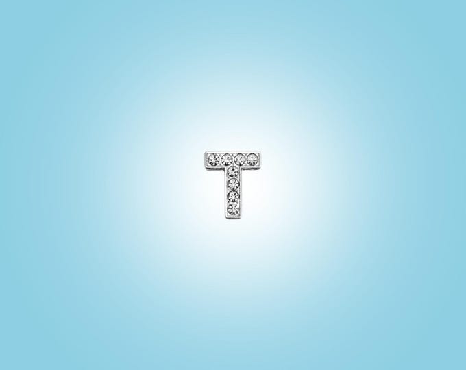 Collar Charm: T