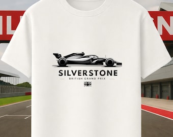 Silverstone Inspired T-Shirt – British Grand Prix F1 Racing Tee for Motorsport Fans