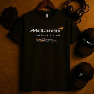 McLaren F1 Team Inspired T-Shirt: Formula One Racing Fan Tee