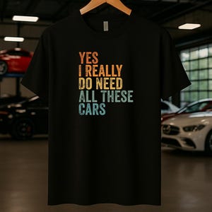 Funny Car Enthusiast T-Shirt: Petrolhead Gift
