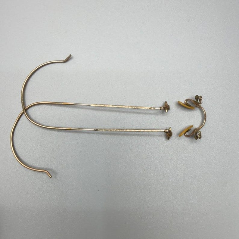 Vintage Gold Filled Wire Eyeglass Parts Case Shuron Durex 1/10 12K Replacement image 3
