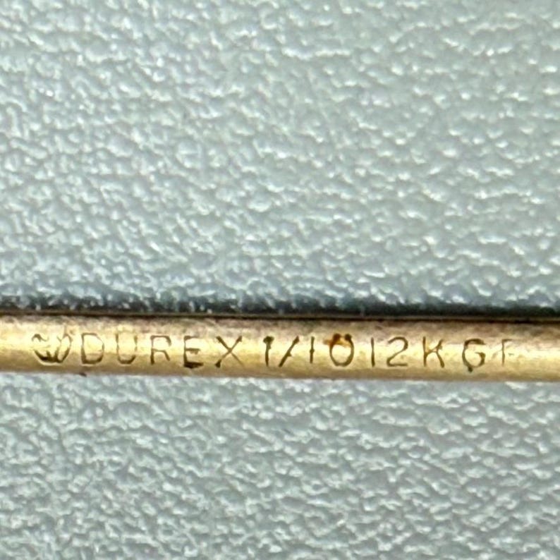 Vintage Gold Filled Wire Eyeglass Parts Case Shuron Durex 1/10 12K Replacement image 12