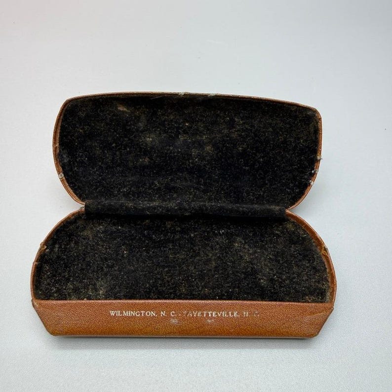 Vintage Gold Filled Wire Eyeglass Parts Case Shuron Durex 1/10 12K Replacement image 18