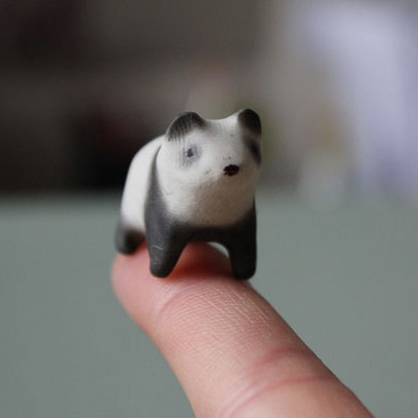 Tiny panda totem No.3