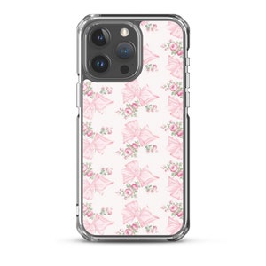 Coquette Pink Bow Clear Case for iPhone®