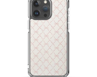 Pink Bow Coquette Clear Case for iPhone®