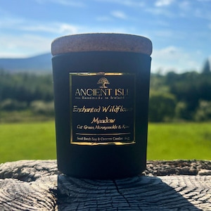 Enchanted Wildflower Meadows | Floral, Fresh Scented Candle | Soy & Coconut Wax | Handmade in Ireland