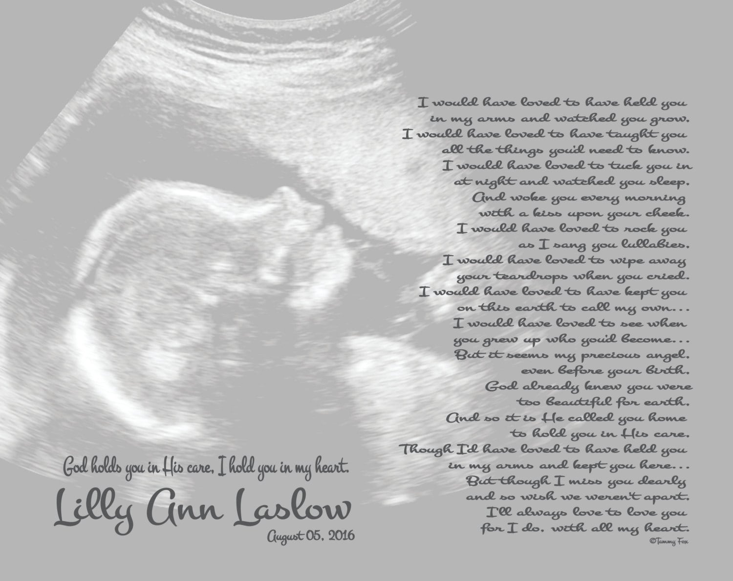 Miscarriage KeepsakeMiscarriage PoemSympathy  Etsy