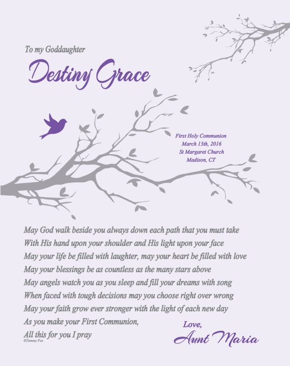 gifts for a girl on her first holy communion