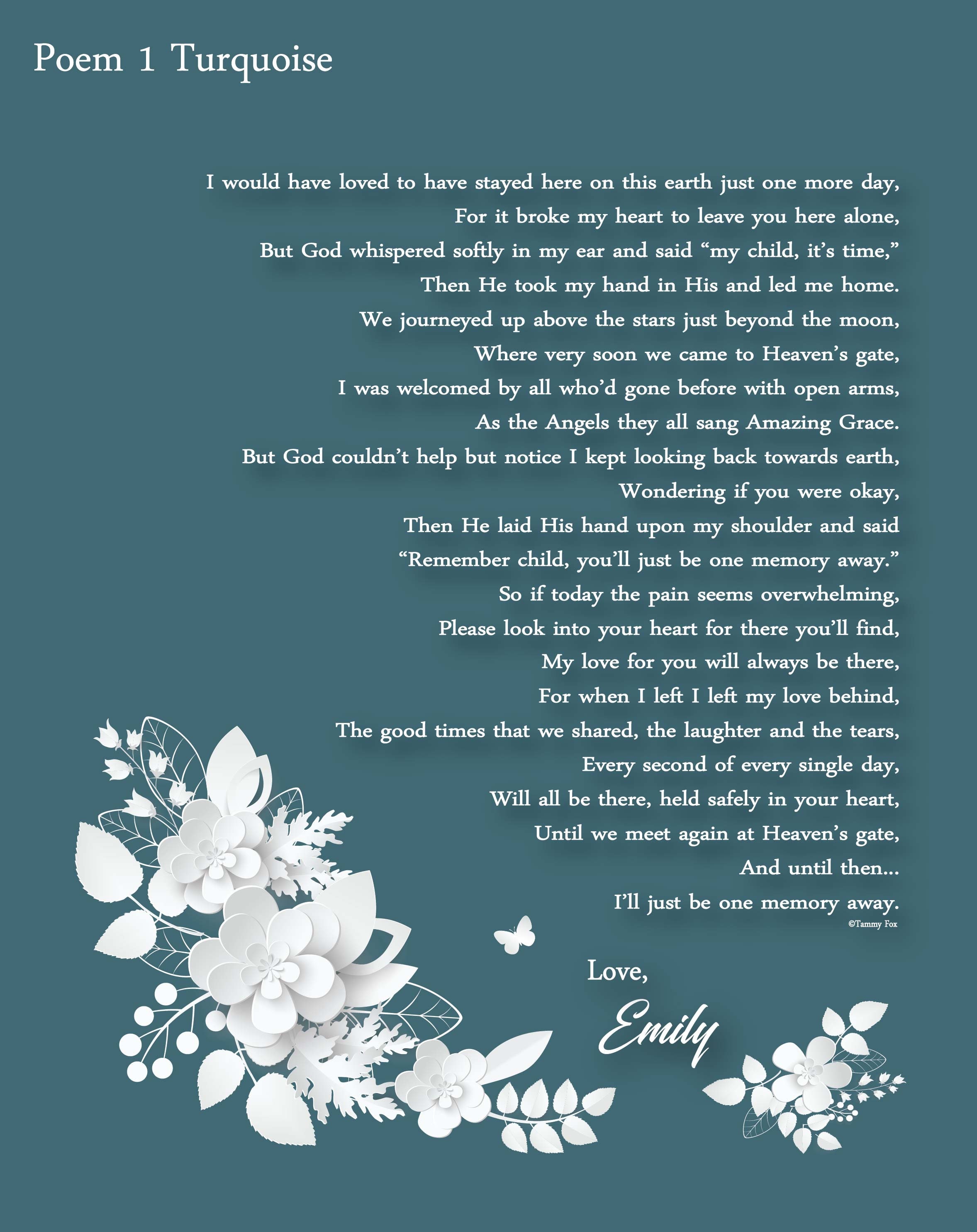 grandparents in heaven poems