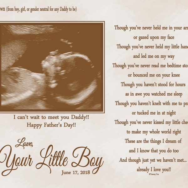 Daddy Poem - Etsy