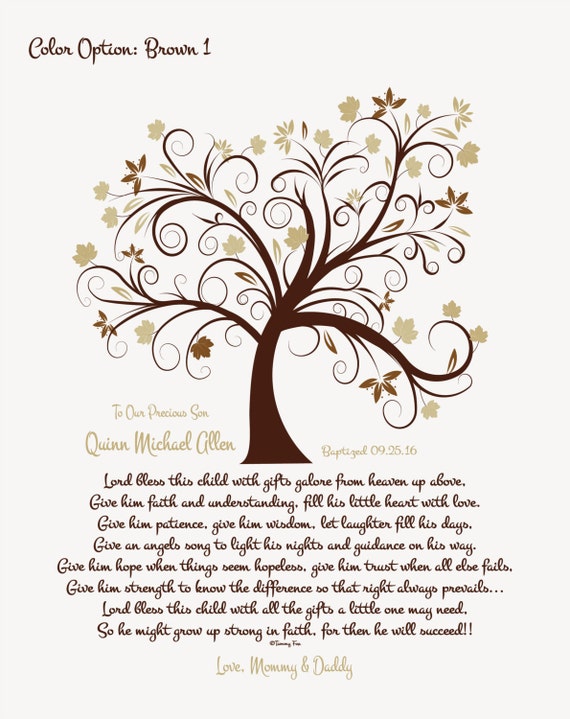 christening gifts for grandson