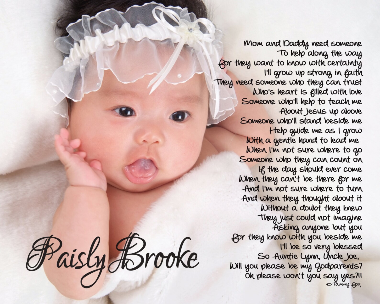 Asking to Be Godmother/godfather/godparents Personalized - Etsy