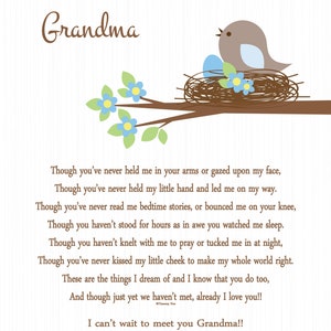 Expectant Grandmother Gift-grandma to Be Gift-first Time Grandma to Be ...