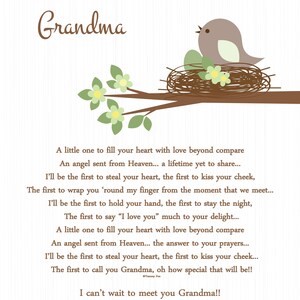 Expectant Grandmother Gift-grandma to Be Gift-first Time Grandma to Be ...