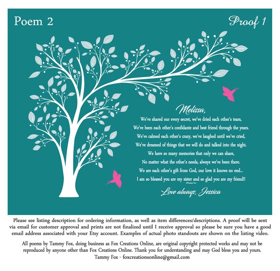 Secret Sister Poems