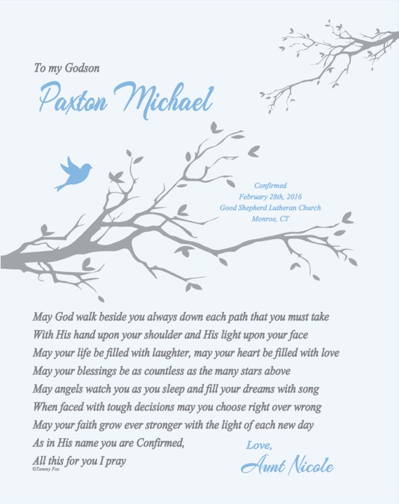 Confirmation Gift for HimGodson Grandson Son Nephew Brother Etsy