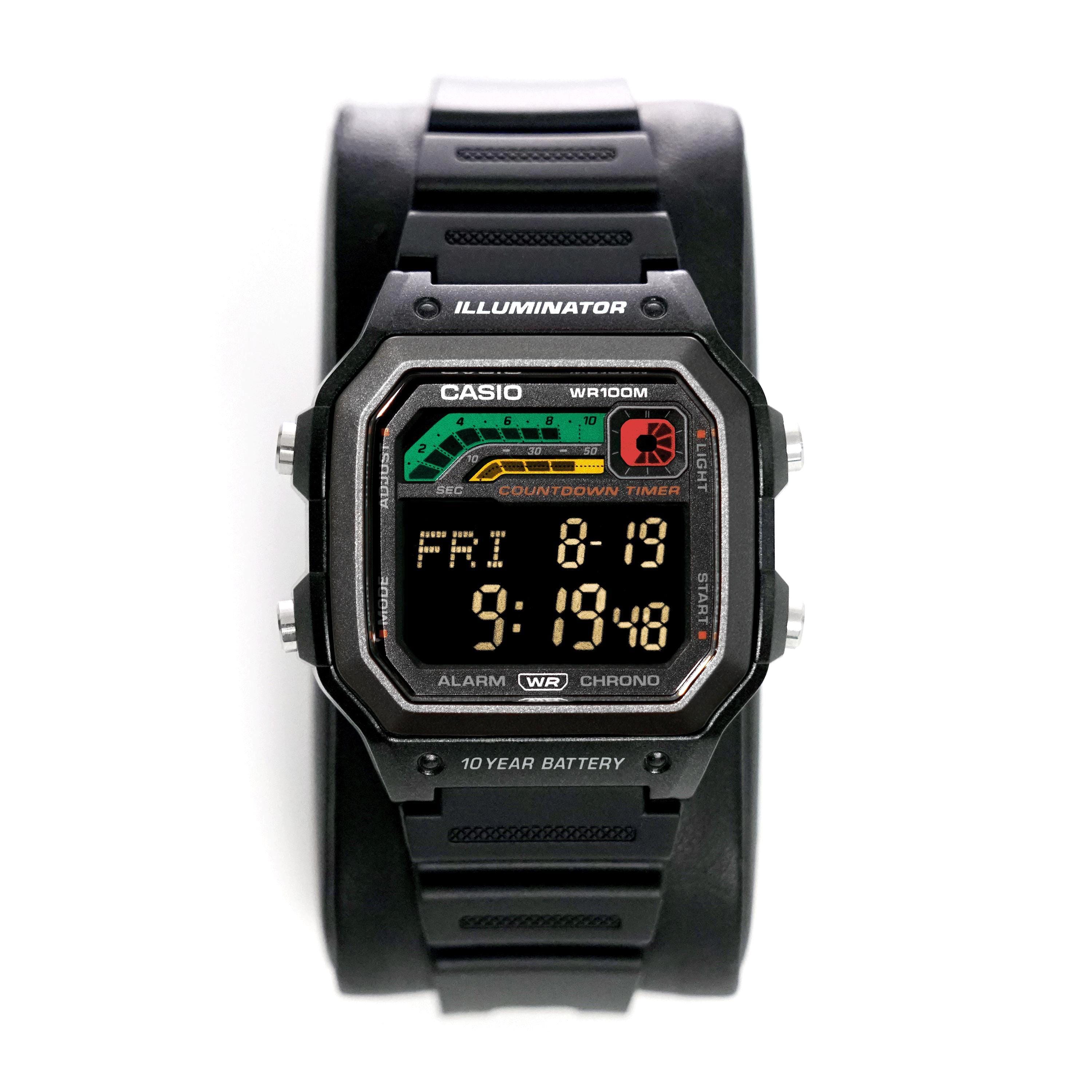 CASIO ダイバーズウォッチ カスタム　Mod Custom “VIPER” Modified Watch Based on Casio Ws1600, New in Box
