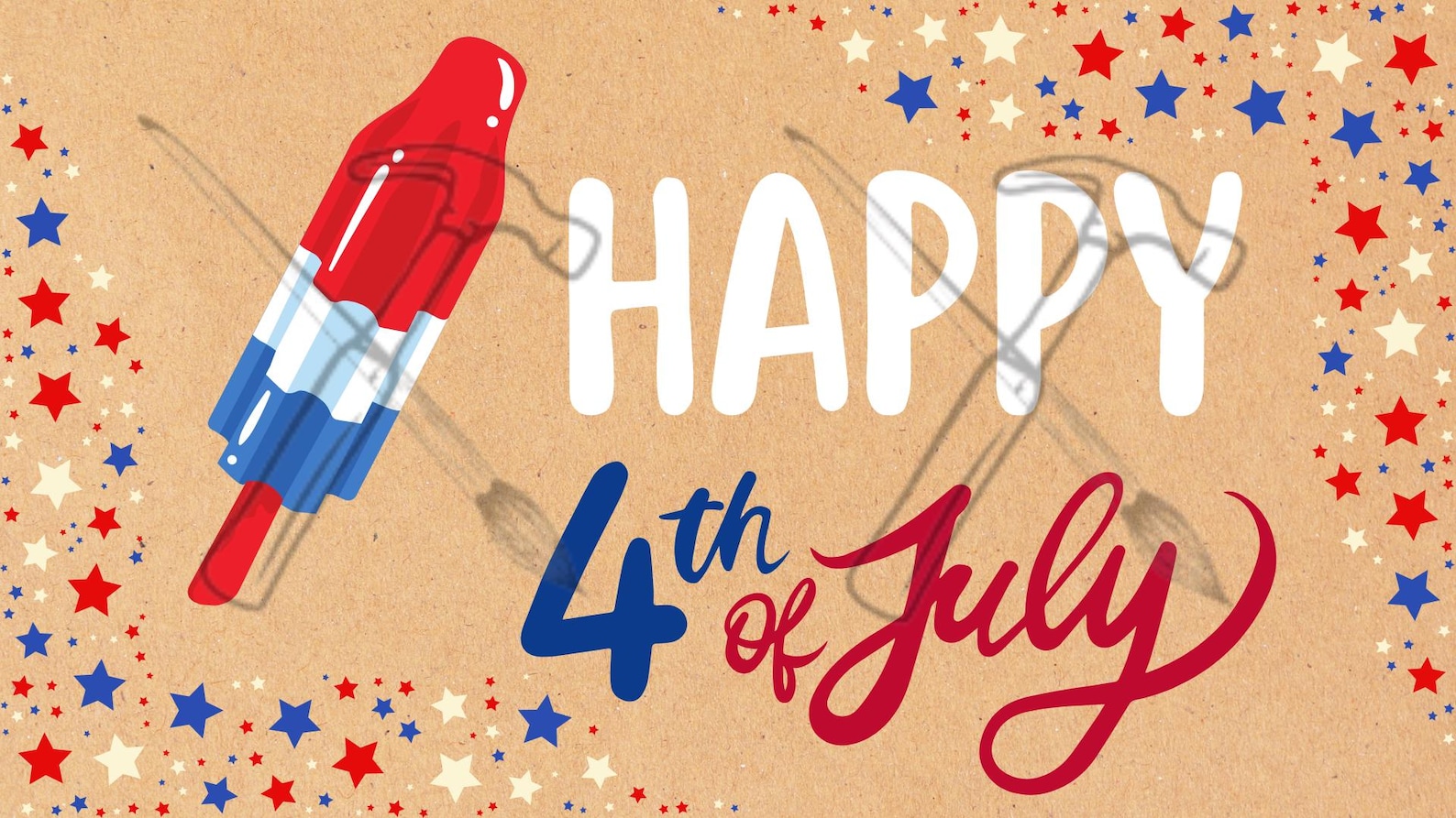 Fourth of July PNG Banner Digital Download for Patriotic Decor DIY