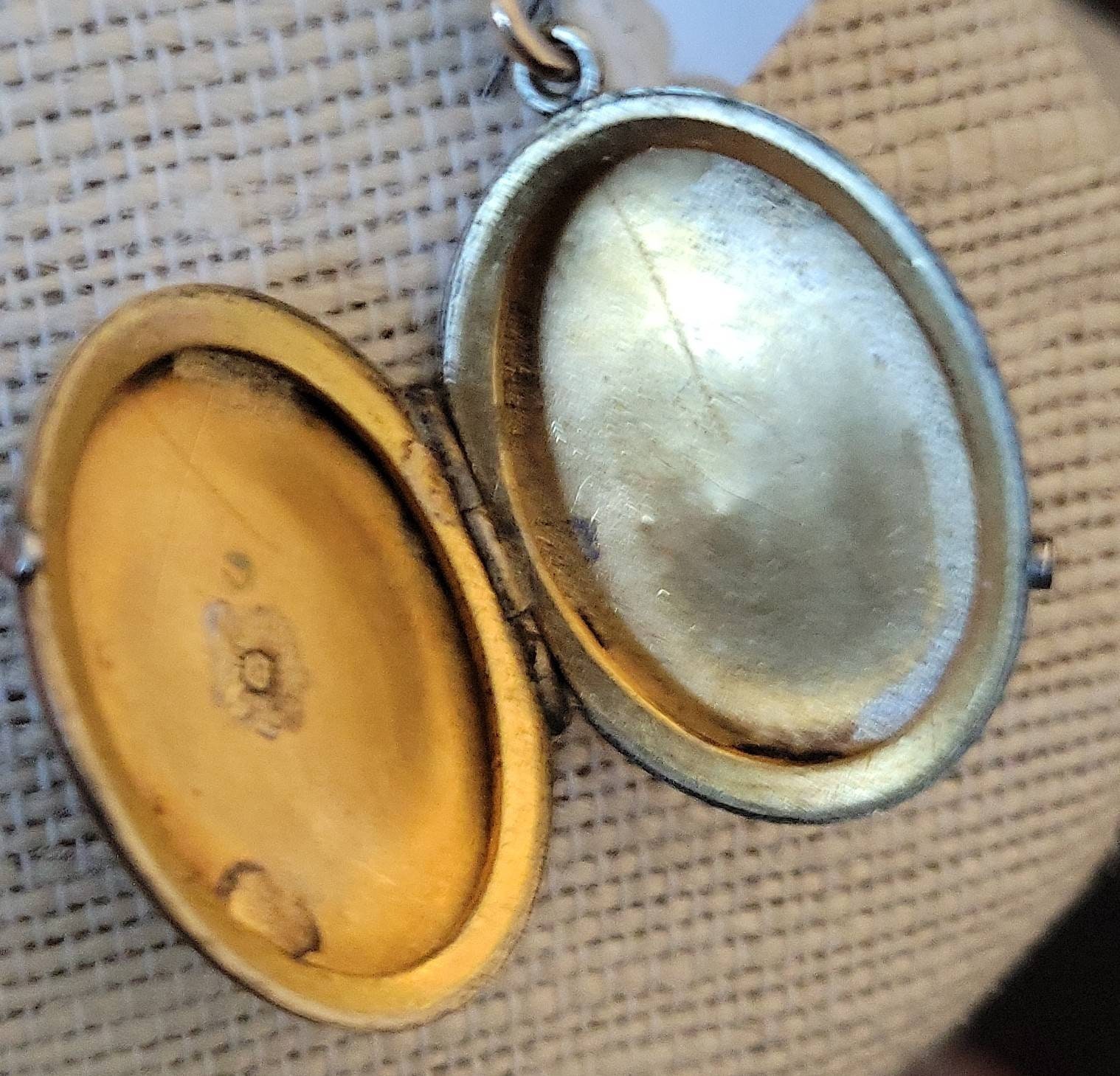 Victorian GF Painted Lady Locket - Etsy
