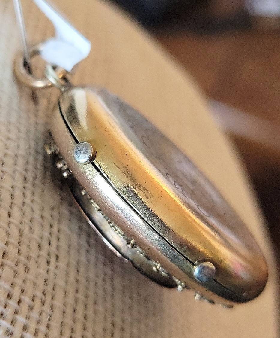Victorian GF Painted Lady Locket - Etsy