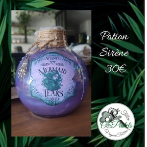 Mermaid's Tears - potion - potion bottle - magic potion - magic - apothecary