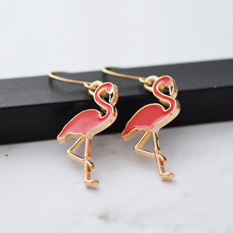 Flamingo Earrings main image 1