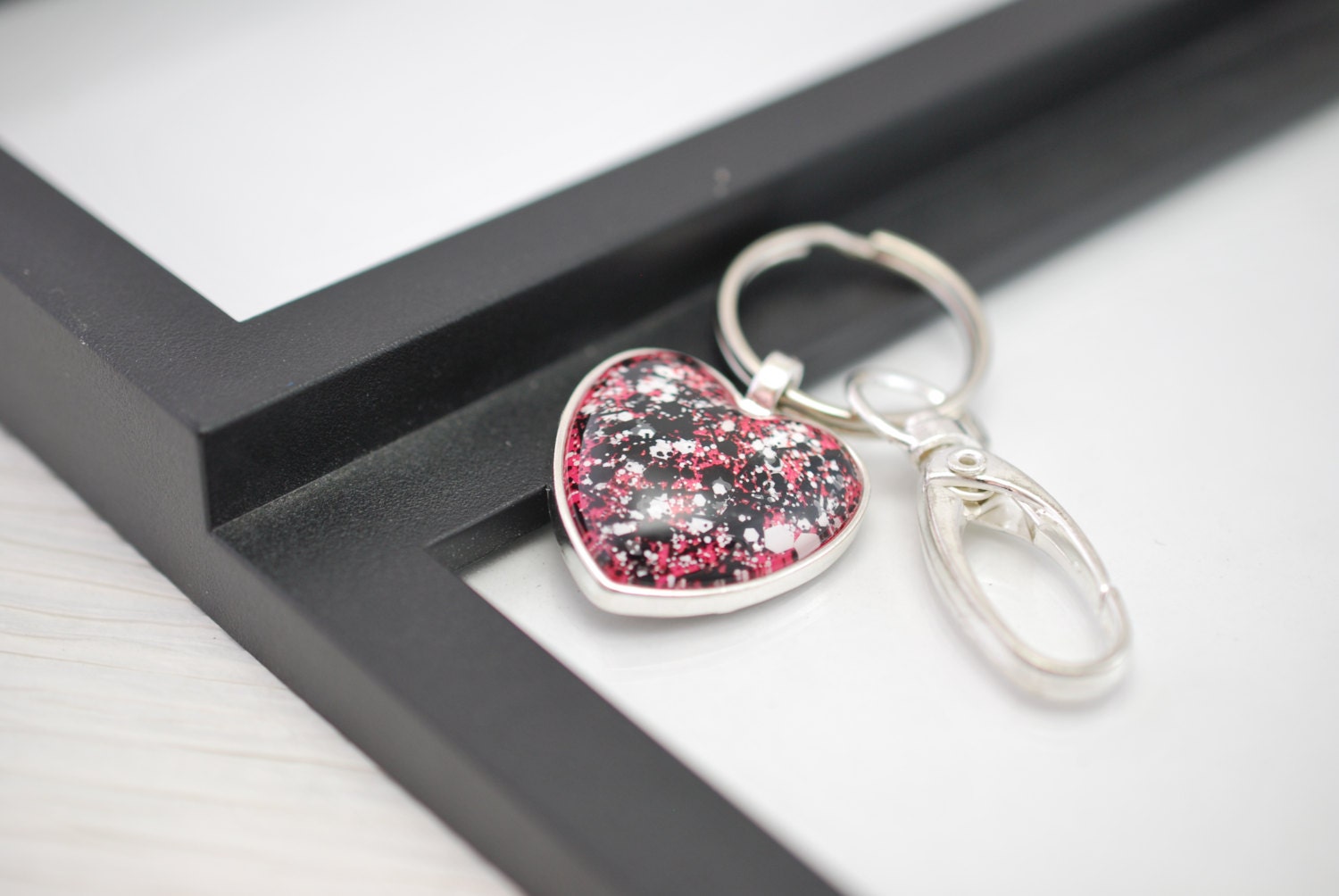 I LOVE PINK KEYCHAIN