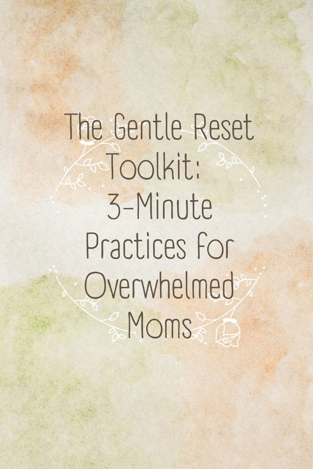 The Gentle Reset Toolkit | Printable Nervous System Support for ...