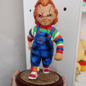 FIGURE CHUCKY - Fan Art - 3D Printed Hand Painted - PunkSpiritFigures