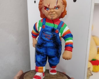 FIGURE CHUCKY - Fan Art - 3D Printed Hand Painted - PunkSpiritFigures