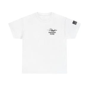 Frequent Flyer Aviation Tee, Travel Shirt, Gift for Pilots, Airplane Lovers T-shirt, Aviation Enthusiast Apparel, Unisex Cotton Tee