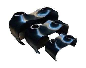 ACT3D Aquarium Cave Hideout, Bottomless Shelter for Fish, Shrimp, Gecko, Observation Nesting (ABS)