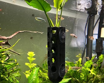 Honeycomb Aquarium Planter, Fish Tank Plant Holder Decoration, Terarium Decor