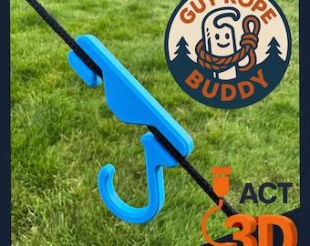 Guy Rope Hooks - Opklikbare campinglantaarn en handdoekhangers - Organizer voor tentjongens - Festivalaccessoires