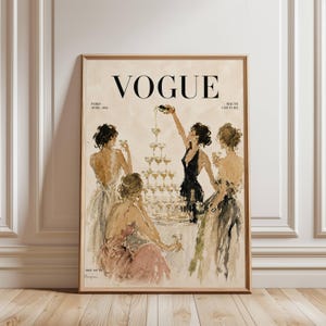 Vogue Poster - Etsy Canada