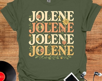 ジョリーン フローラル Tシャツ | ドリー・パートンにインスパイアされたユニセックス Tシャツ