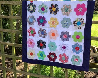 Handgemaakte baby-patchwork-quilt