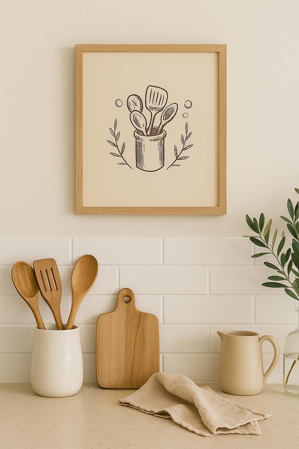 3-piece Kitchen Decor Set – Digital Print Wall Art – Instant Download ...