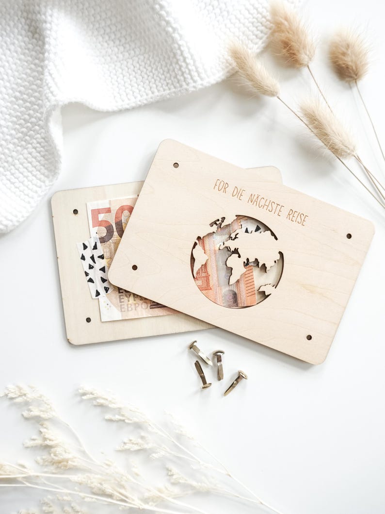 Dinero para regalar en viajes, dinero para viajes, bono de viaje, envoltura de regalos de viaje, regalar un viaje, dinero para vacaciones, dinero para viajar imagen 2