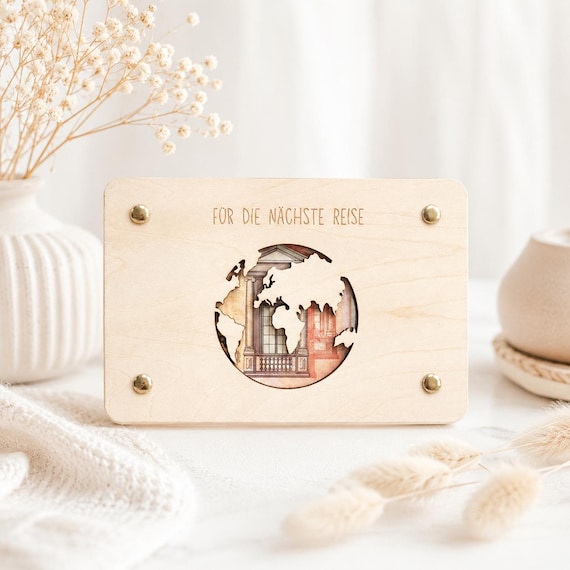 Geldgeschenk Reise, Geldgeschenk Reisekasse, Gutschein Reise, Geschenkverpackung Reise, Reise verschenken, Geldgeschenk Urlaub, Reisegeld