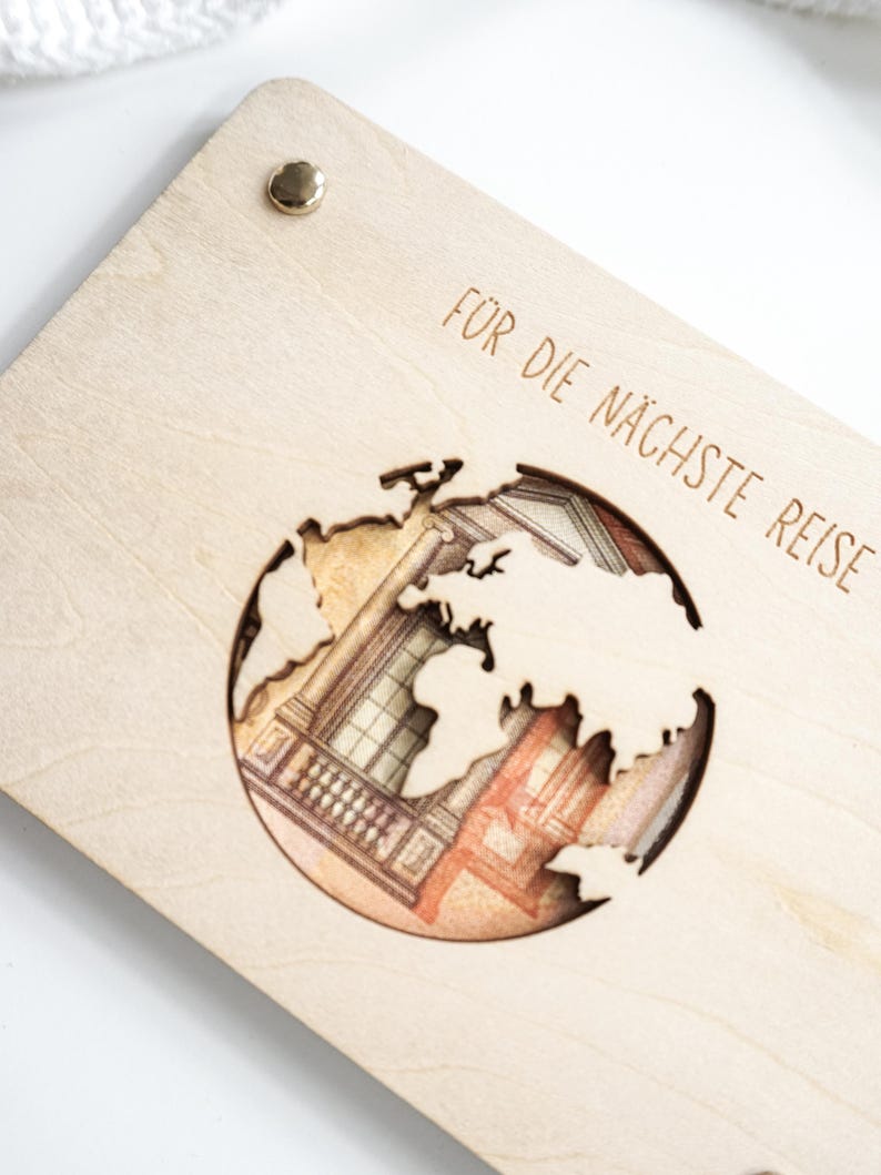 Dinero para regalar en viajes, dinero para viajes, bono de viaje, envoltura de regalos de viaje, regalar un viaje, dinero para vacaciones, dinero para viajar imagen 5