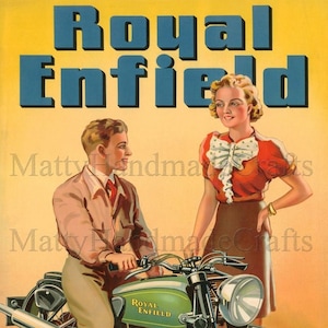 Royal Enfield Bike Etsy Ireland