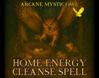 Incantesimo di purificazione energetica domestica: elimina la negatività e ripristina l'armonia / Rituale di benedizione spirituale della casa