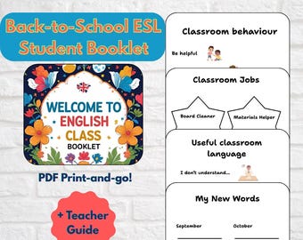 Back-to-School ESL/EFL-leerlingenboekje + docentenhandleiding