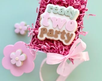 Danis Drip -Ready Two Party – Cookie Cutter & Stempel für den 2. Geburtstag