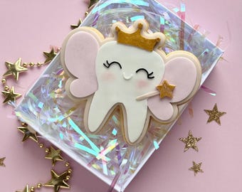 Danis Drip -Zahnfee Cookie Cutter & Stempel – Magische Ausstecher für kleine Feen